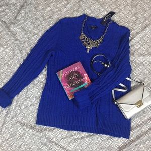 Women’s Chaps sweater XL blue